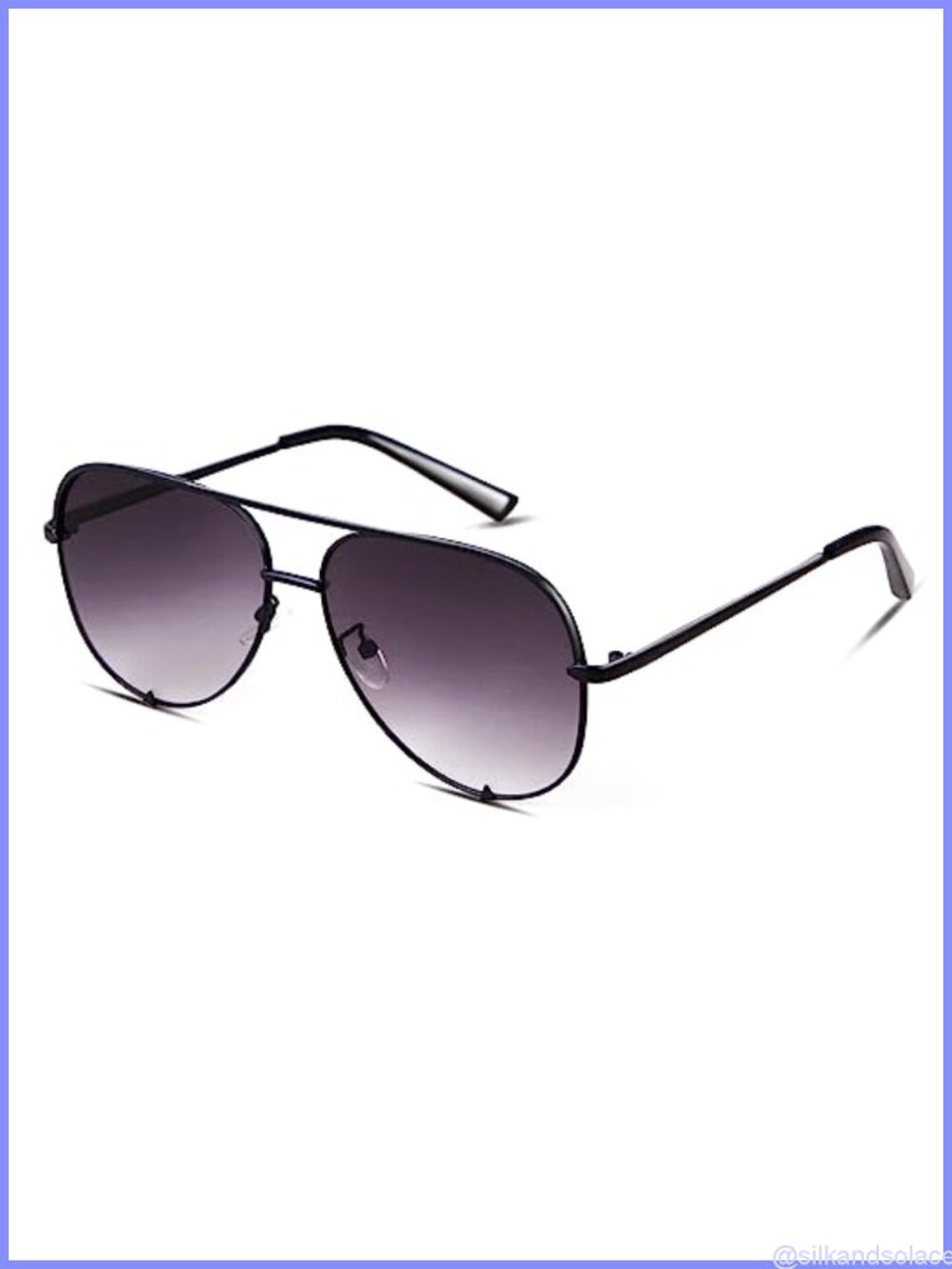 Oversized Aviator Sunglasses UV400 Metal Frame Unisex Large Shades
